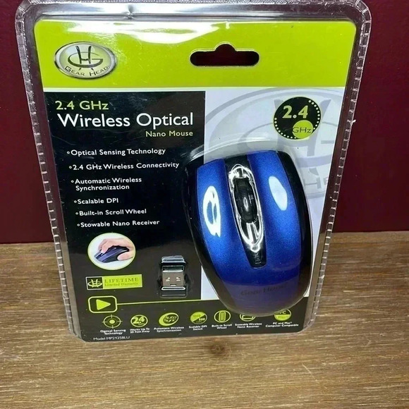 2.4 GHz Wireless Optical Nano Mouse - Picture 1 of 8
